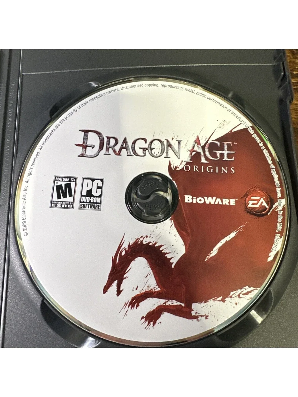 Dragon Age: Origins (PC DVD-ROM, 2009 w/ Manual & Product Key)